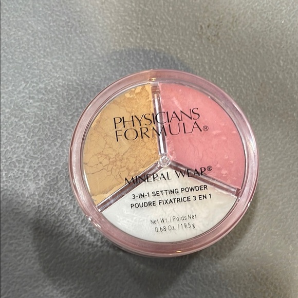 Physicians Formula Mineral Wear 3-in-1 Setting Powder - Pink, Gold, White - Picture 1 of 2